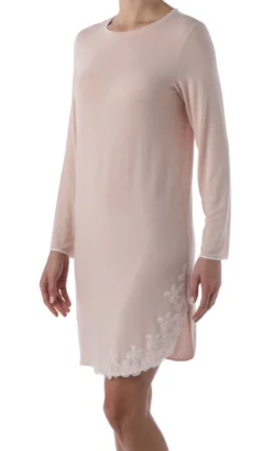 Langarm Nachtkleid Cristina Aus Modal Von Imec -Pink Zebra nachtshirt rosa cristina 74715 imec.jpg