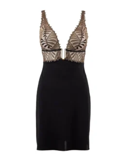 Negligé SENSORY ILLUSION Von Aubade X Iris Van Herpen -Pink Zebra neglige gold schwarz rc40 sensory illusion aubade