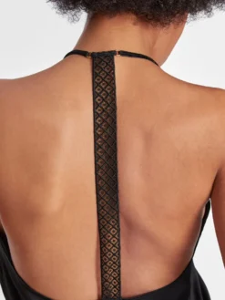 Kurzes Negligé SILK DESIRE Von Aubade -Pink Zebra neglige kurz seide rj40 schwarz silk desire aubade 2