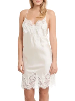 Seide Neglige MAILIN Mit Spitze Von GATTINA 14 Seide Neglige MAILIN Mit Spitze Von GATTINA -Pink Zebra neglige seide 393303 champagner gattina 2