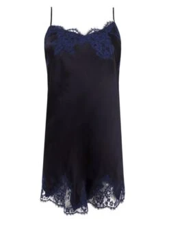 Negligé SPLENDEUR SOIE Mit Seide Von Lise Charmel -Pink Zebra neglige seide alc1080 dunkelblau 5276 splendeur soie lise charmel 2