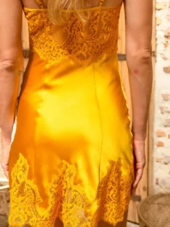 Stretchseide Neglige NINA Exquisit Marjolaine -Pink Zebra neglige seide nina 4nin0102 gelb 7374 marjolaine 9