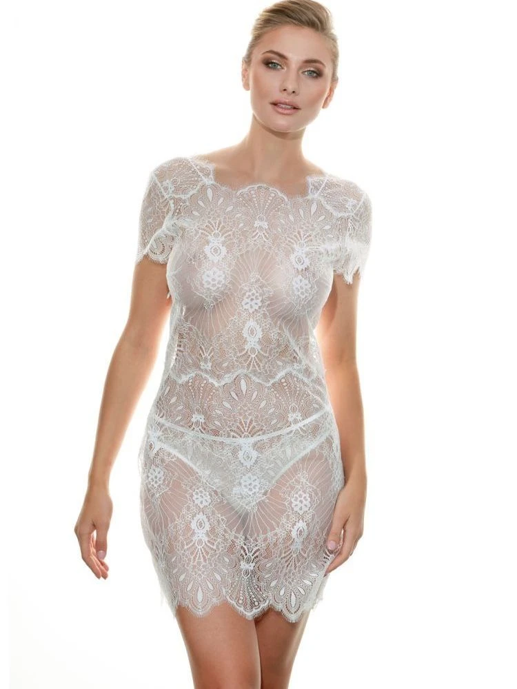 Spitze Neglige Kurz Von Prelude Milano 6 Spitze Neglige Kurz Von Prelude Milano – Bild 4
