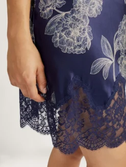 Seide Negligé TOI MON AMOUR Von Aubade -Pink Zebra neglige toi mon amour qs40 nachtblau aubade 6