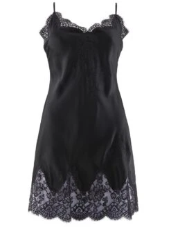 Seide Negligé SOIE D´AMOUR Mit Spitze Von Aubade -Pink Zebra negligee seide schwarz ms40 soie d amour aubade 3