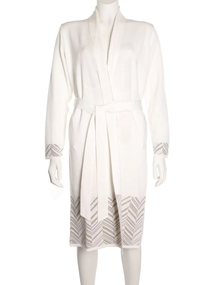 Strick-Hausmantel Mittellang VALTENA Wollmix Von Paolucci 4 Strick-Hausmantel Mittellang VALTENA Wollmix Von Paolucci – Bild 2