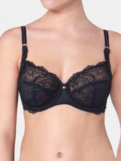 Spitze Bügel-BH PEONY FLORALE W By Triumph -Pink Zebra peony florale bh schwarz 10181768 triumph 3 1