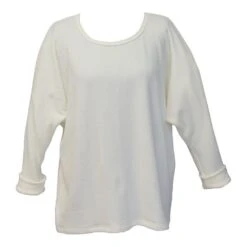 Kuschel-Baumwolle Pullover / Bigshirt CASUAL Von GATTINA -Pink Zebra pullover casual 384866 vanille gattina 2