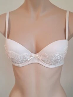 Push-Up BH Mit Baumwolle CANDIDO Cotone Candy Von Cotton Club -Pink Zebra push up bh baumwollemix puder rose gb7 candido cotone candy cotton club