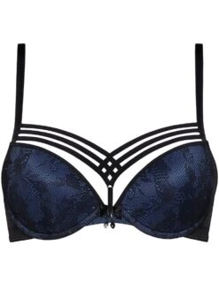 Push-Up BH DAME DE PARIS STYLE Bijou Blue Von Marlies Dekkers -Pink Zebra push up bh bijou blau 19531 dame de paris marlies dekkers