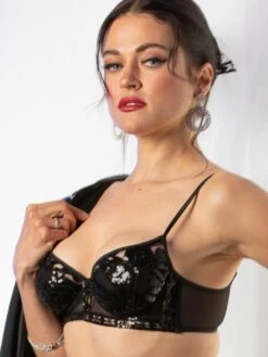 Pailletten Push-Up BH SENLIS Von RCrescentini Notre Dame 7 Pailletten Push-Up BH SENLIS Von RCrescentini Notre Dame -Pink Zebra push up bh pailletten senlis schwarz notredame rcrescentini 1