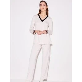 Modal Pyjama CORDA Hellbeige Von Chiara Fiorini 3 Modal Pyjama CORDA Hellbeige Von Chiara Fiorini