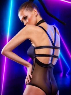 Tüll-Body NIRVANA Arrow Von RCrescentini -Pink Zebra rcrescentini body ar6 nirvana schwarz 2