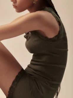 Merinowolle-Seide Unterhemd Gerippt Mit Calais Spitze Basic Von Oscalito -Pink Zebra rippjersey unterhemd 3410 932 bosco oscalito 1 1