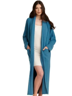 Kuschel-Baumwolle Morgenmantel SONJA Von Gattina -Pink Zebra robe artico 393690 sonja gattina 2