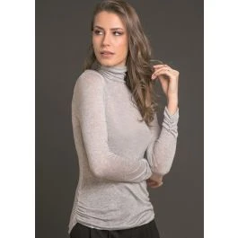 Feines Voile ROLLKRAGEN SHIRT Mit Kaschmir Von Artimaglia 3 Feines Voile ROLLKRAGEN SHIRT Mit Kaschmir Von Artimaglia