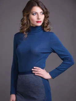 Merinowolle Seide ROLLKRAGEN SHIRT Von Artimaglia 16 Merinowolle Seide ROLLKRAGEN SHIRT Von Artimaglia -Pink Zebra rollkragen shirt wolle seide 29904 atlantico artimaglia