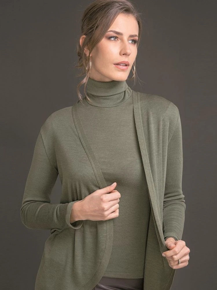 Merinowolle Seide ROLLKRAGEN SHIRT Von Artimaglia 5 Merinowolle Seide ROLLKRAGEN SHIRT Von Artimaglia – Bild 3