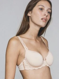 Spacer Schalen-BH GABY Edel Von Maison Lejaby -Pink Zebra schalen bh puder 13830 gaby maison lejaby 1 1 1