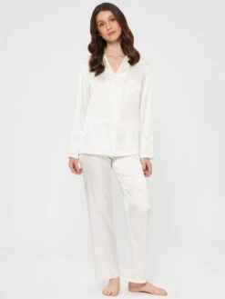 Seide Pyjama 2-tlg. SETA No. 9 Von Chiara Fiorini -Pink Zebra schlafanzug seide elfenbein weiss gc180 chiara fiorini 2