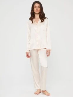 Seide Pyjama 2-tlg. SETA No. 9 Von Chiara Fiorini -Pink Zebra schlafanzug seide puder rose gc180 chiara fiorini 2