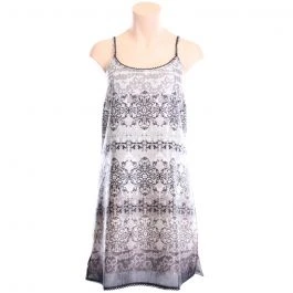 Batist Kleid Baumwolle Mit Seide DARK BEAUTY Grau-schwarz Von Gattina 3 Batist Kleid Baumwolle Mit Seide DARK BEAUTY Grau-schwarz Von Gattina