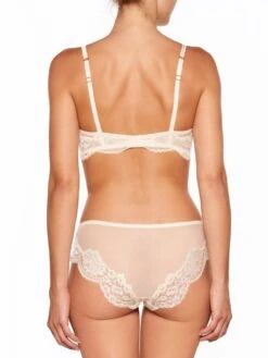 Slip ADRIANA Von Millesia Mit Seide -Pink Zebra seide dessous adriana m1330 m1380 goldsand millesia lingerie 1 2