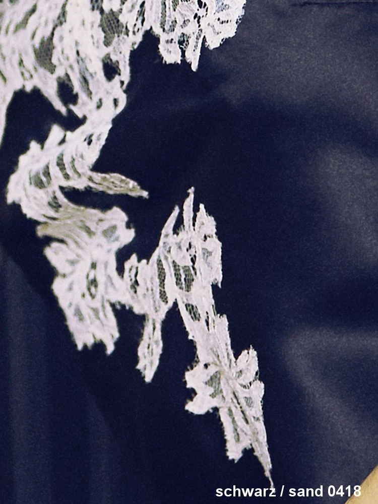 Seide Seidentop FLAVIA Mit Caudry Spitze Von Marjolaine 7 Seide Seidentop FLAVIA Mit Caudry Spitze Von Marjolaine – Bild 5