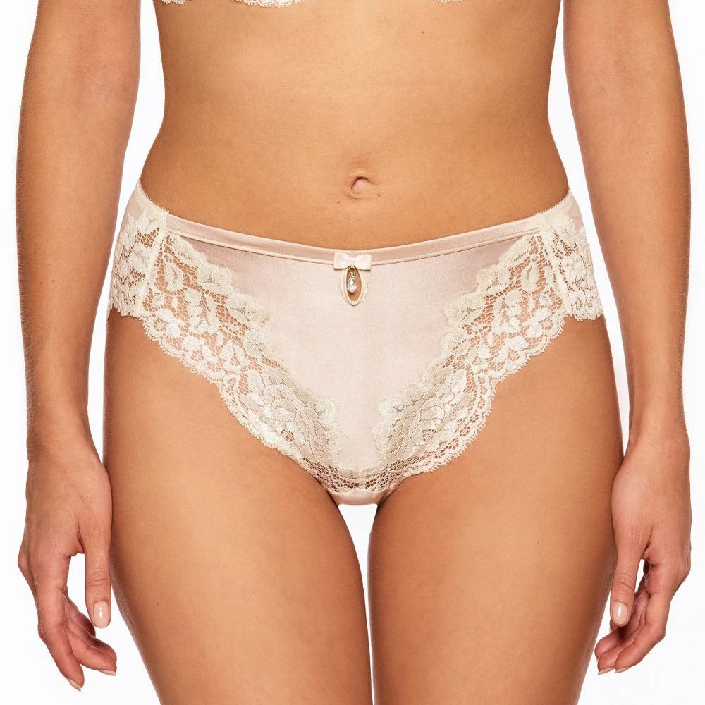 Hoher Slip ADRIANA Von Millesia Mit Seide 5 Hoher Slip ADRIANA Von Millesia Mit Seide – Bild 3