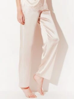 Seide Pyjamahose SETA No. 10 Glatt Von Chiara Fiorini 17 Seide Pyjamahose SETA No. 10 Glatt Von Chiara Fiorini -Pink Zebra seide hose gc 180bis rose chiara fiorini 2 1