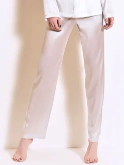 Seide Pyjamahose SETA No. 10 Elegant Von Chiara Fiorini -Pink Zebra seide hose gc 180bis silber chiara fiorini 2 1 1