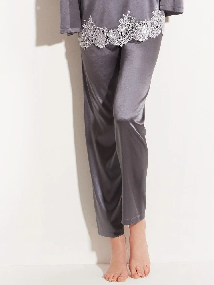 Seide Pyjamahose SETA No. 10 Glatt Von Chiara Fiorini 4 Seide Pyjamahose SETA No. 10 Glatt Von Chiara Fiorini – Bild 2