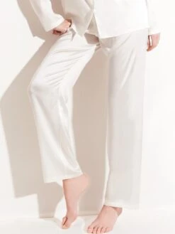 Seide Pyjamahose SETA No. 10 Glatt Von Chiara Fiorini 16 Seide Pyjamahose SETA No. 10 Glatt Von Chiara Fiorini -Pink Zebra seide hose gc180 bis elfenbein weiss chiara fiorini 2 1