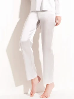 Seide Pyjamahose SETA No. 10 Elegant Von Chiara Fiorini -Pink Zebra seide hose gc180 bis hell silber chiara fiorini 2 1 1