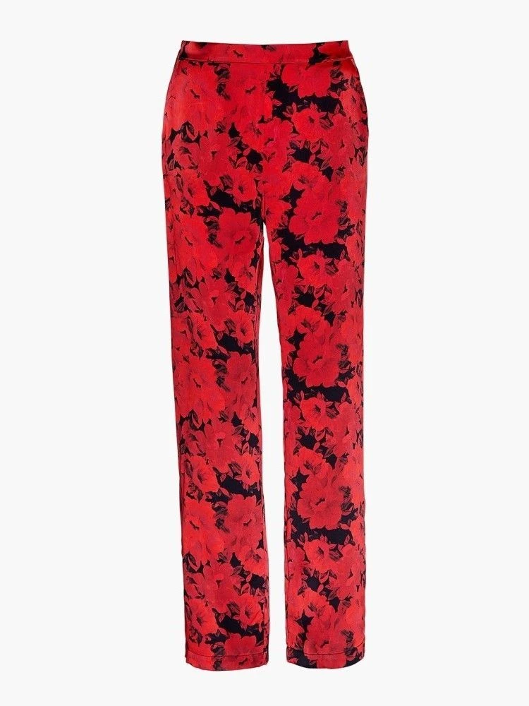 100% Seide Hose TOI MON AMOUR Rot-schwarz Von Aubade 5 100% Seide Hose TOI MON AMOUR Rot-schwarz Von Aubade – Bild 3