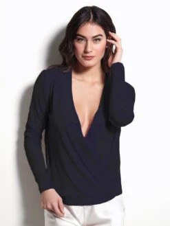 Feinstrick Pullover Von Luna Di Seta Seide Mit Kaschmir 6 Feinstrick Pullover Von Luna Di Seta Seide Mit Kaschmir -Pink Zebra seide kaschmir pullover dunkelblau l6h2106 luna di seta 1