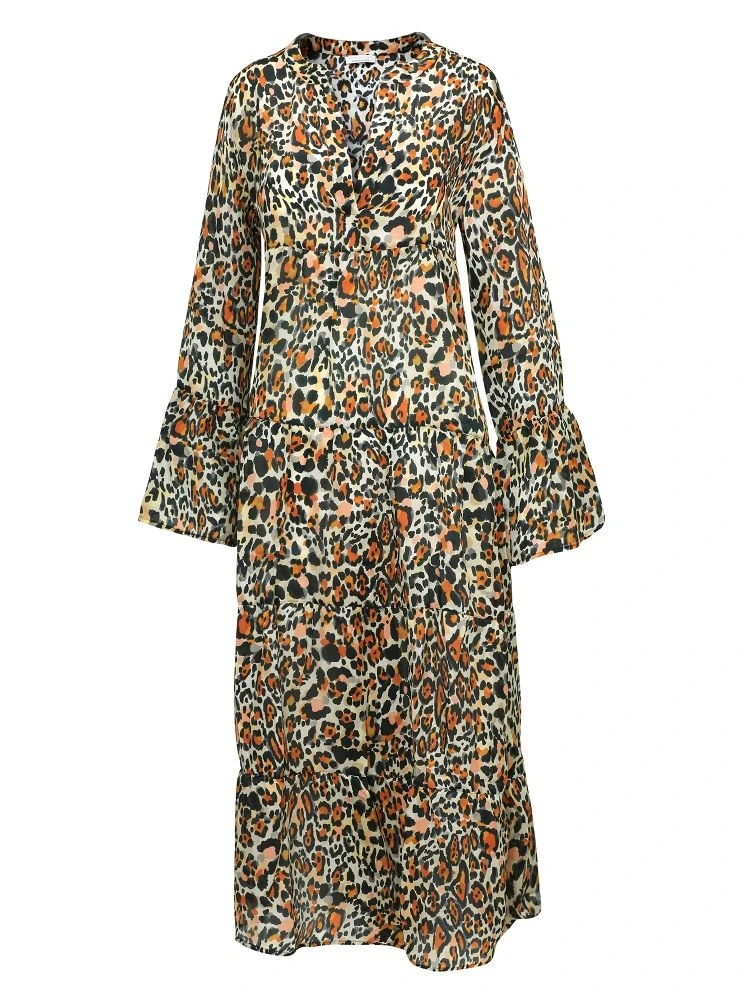 100% Seide Kleid Lang LEONISSIMA Von Eva B. Bitzer 6 100% Seide Kleid Lang LEONISSIMA Von Eva B. Bitzer – Bild 4