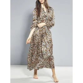 100% Seide Kleid Lang LEONISSIMA Von Eva B. Bitzer 3 100% Seide Kleid Lang LEONISSIMA Von Eva B. Bitzer