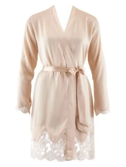 Seide Kimono SOIE D´AMOUR Luxus Aubade 26 Seide Kimono SOIE D´AMOUR Luxus Aubade -Pink Zebra seide morgenmantel ms65 goldsand 1 soie d amour aubade 1 1 1