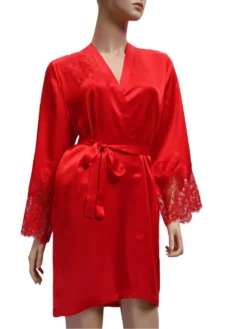 Seide Morgenmantel JARDIN Exklusiv Von Marjolaine 9 Seide Morgenmantel JARDIN Exklusiv Von Marjolaine -Pink Zebra seide morgenmantel scharlachrot jardin 2002 marjolaine 2 1 1 1