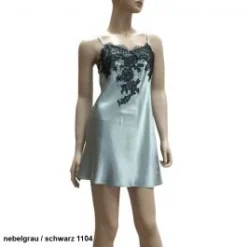 Seide Nachthemd BACCARAT Calais Spitze Von Marjolaine