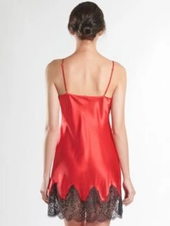 Seide Negligé TOI MON AMOUR Uni Farben Von Aubade -Pink Zebra seide nachthemd ms40 3 rouge passion soie d amour aubade 2 1 1 1