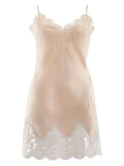 Seide Negligé TOI MON AMOUR Uni Farben Von Aubade -Pink Zebra seide neglige ms40 goldsand 1 soie d amour aubade 4 1 1 1