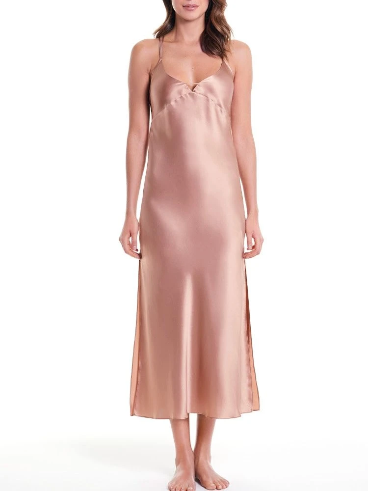 Seidennachthemd / Seidenkleid NEW SEDUCTION Uni Von Luna Di Seta 4 Seidennachthemd / Seidenkleid NEW SEDUCTION Uni Von Luna Di Seta – Bild 2