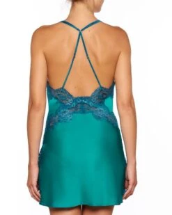 Seide Negligé ADRIANA Kurz Von Millesia 13 Seide Negligé ADRIANA Kurz Von Millesia -Pink Zebra seide neglige tuerkis blau m1390 adriana millesia 2 1