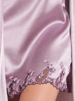 Seide Neglige GLICINE Malve-flieder Von Chiara Fiorini -Pink Zebra seide negligee g9600 flieder chiara fiorini 3 1