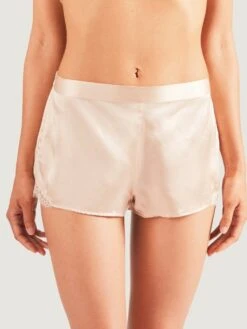 Seide Shorts TOI MON AMOUR Uni Farben Von Aubade -Pink Zebra seide shorts ms61 goldsand 2 soie d amour aubade 2 4 1