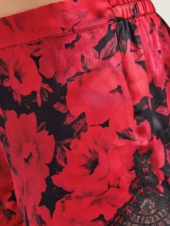 Seide Shorts TOI MON AMOUR Mit Print Von Aubade -Pink Zebra seide shorts qs61 1 opera rot schwarz 5 toi moi amour aubade 3