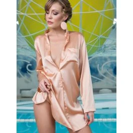 Seta Superior Sleepshirt Mit Seide PODEROSA Von Cotton Club 3 Seta Superior Sleepshirt Mit Seide PODEROSA Von Cotton Club