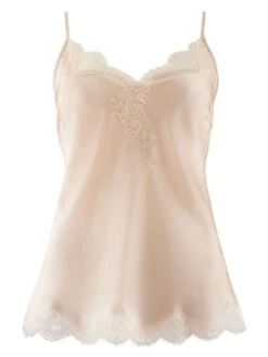 Seidentop SOIE D´AMOUR Exquisit Aubade -Pink Zebra seide top ms38 goldsand 1 soie d amour aubade 1 1